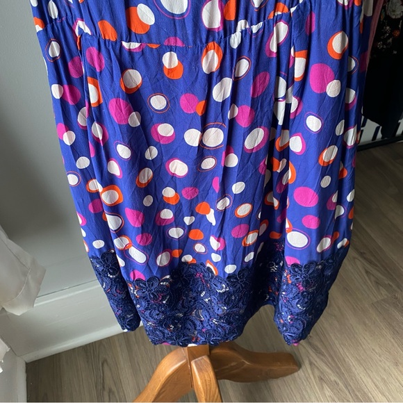 Moulinette Soeurs Blue Polkadot Dress - Picture 5 of 7